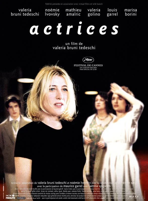 Affiche du film Actrices de Valeria Bruni Tedeschi
